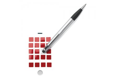 Productfoto: Touchscreen Pen 2 in 1