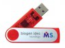 Productfoto: USB Stick Twister Transparant